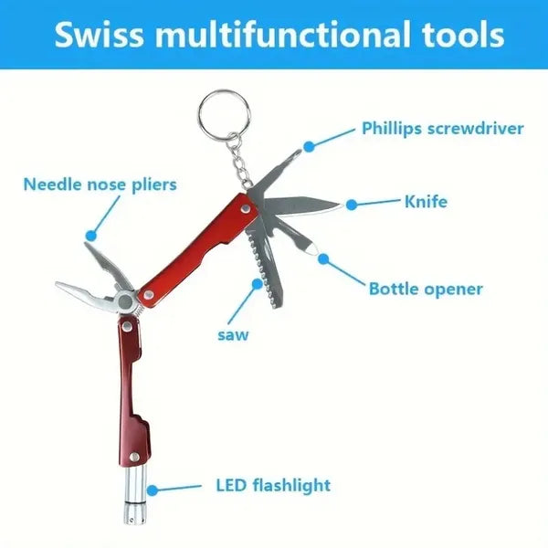 Emergency Survival Kit (Compact EDC Multi-Tool Set)